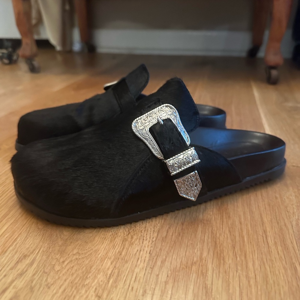 Western Buckle Mules